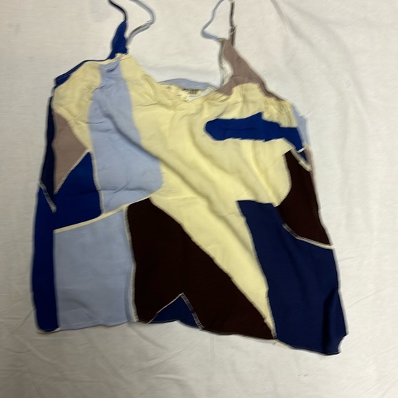 Wilfred Multi coloured silk like Tank Top Size small - Picture 1 of 4